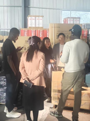 Distributor Suku Cadang Mobil Utama Senegal GKP Ngunjungi Gudang: Mesen Suku Cadang HOWO & SHACMAN Massal kanthi Kirim Langsung